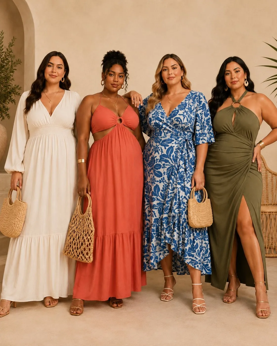 Plus size curve models XL-5XL Shanlinyang Apparel